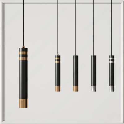 现代吊灯3D模型下载